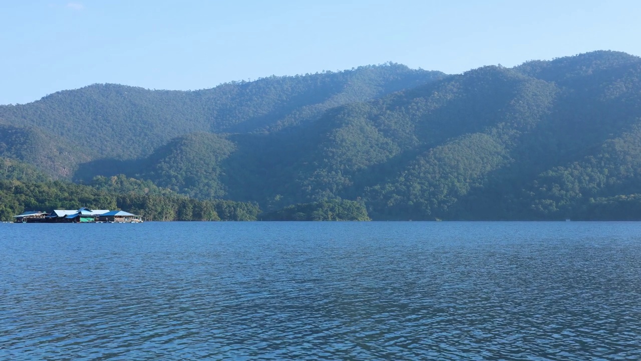 宁静的湖光山色视频素材