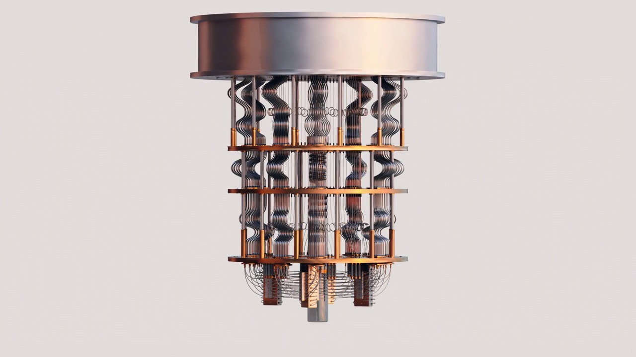 量子计算机视频素材