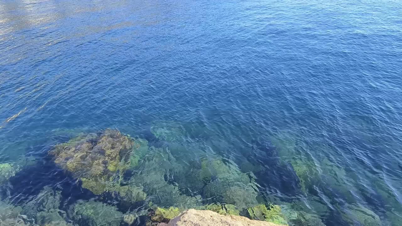 海面平静洁净视频素材