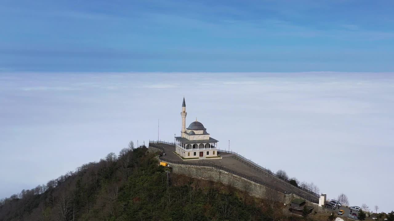 山顶的清真寺视频下载