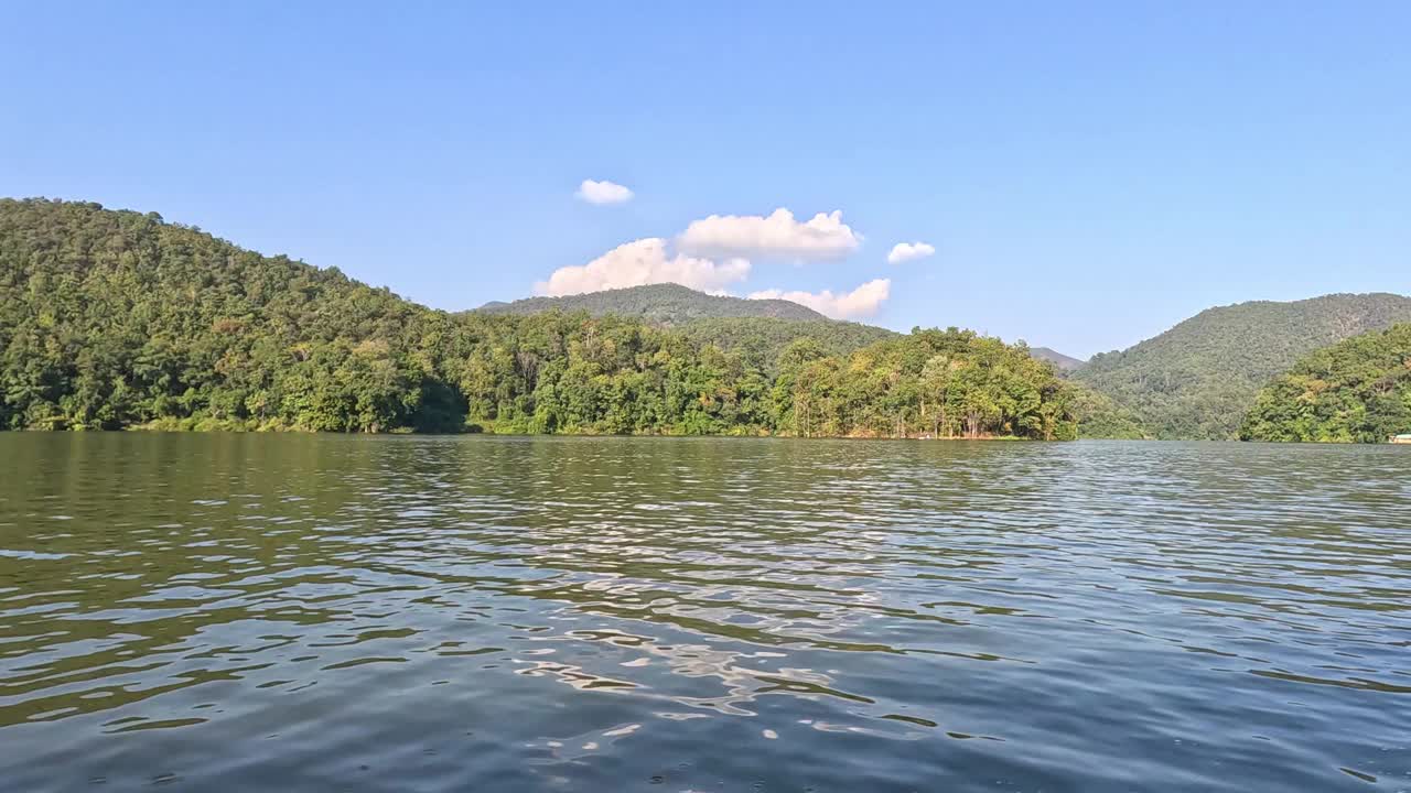 宁静的湖光山色视频素材