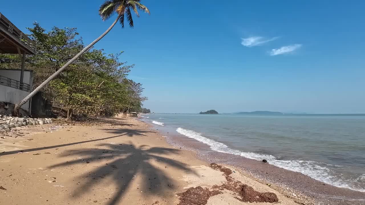 夏天美丽的大海。视频下载