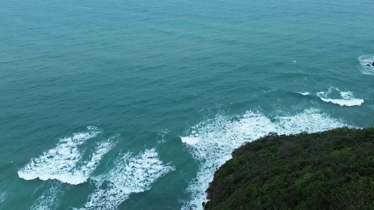 山景和海景。视频下载