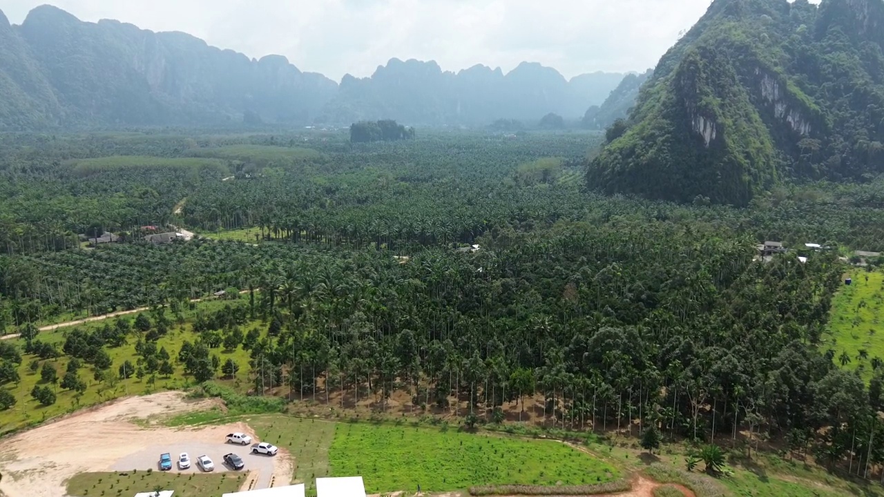 美丽的山景。视频下载