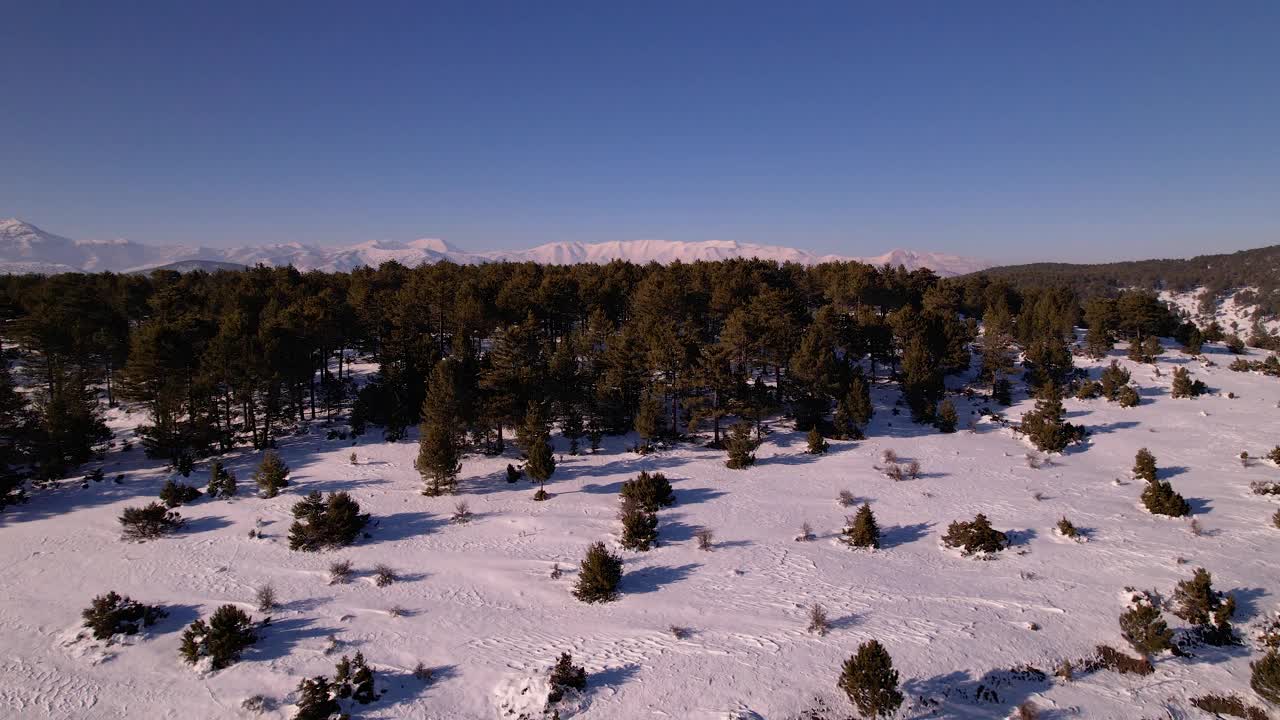 Kahraman Maras湖，冬季的加乌尔湖，土耳其，jk01视频素材