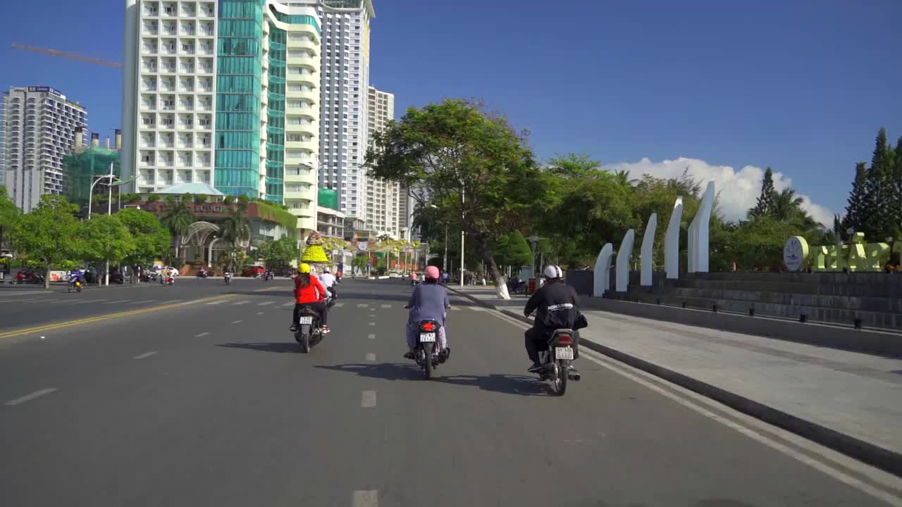 城市道路。视频素材