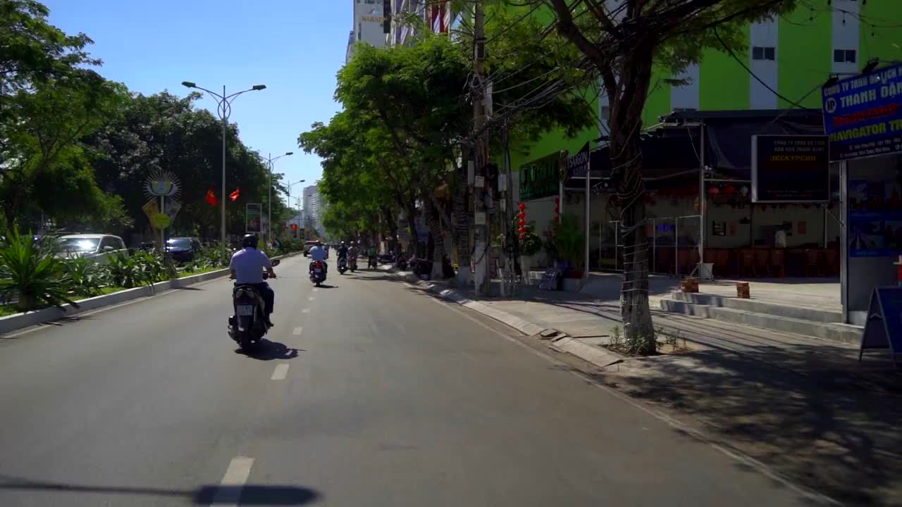 城市道路。视频素材