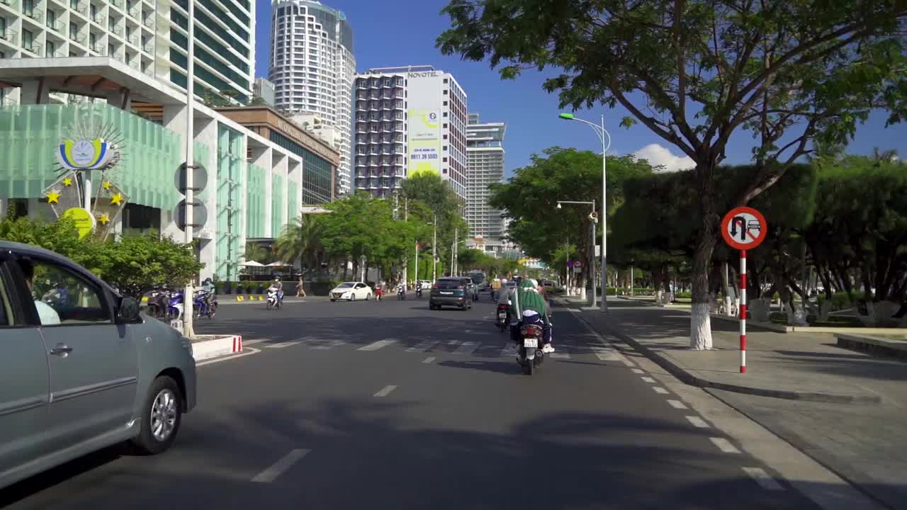 城市道路。视频素材