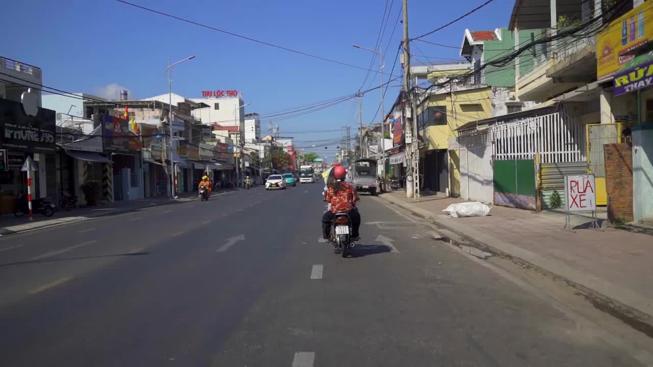 城市道路。视频下载