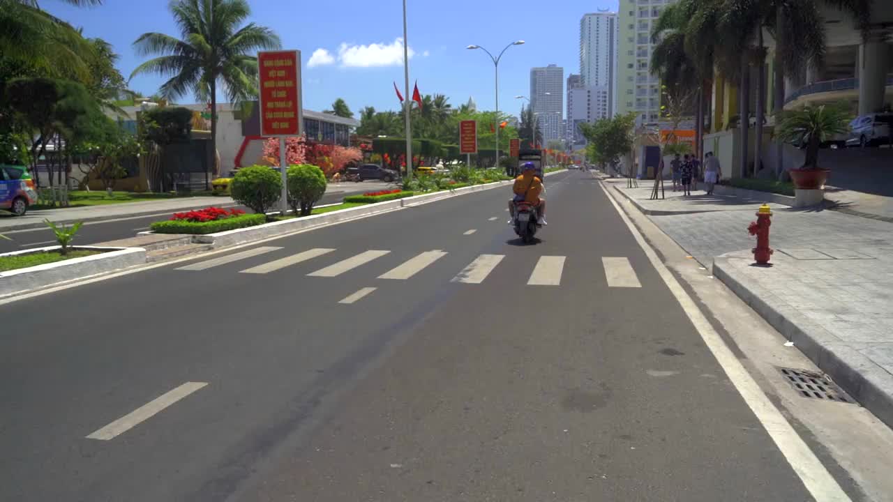 城市道路。视频素材