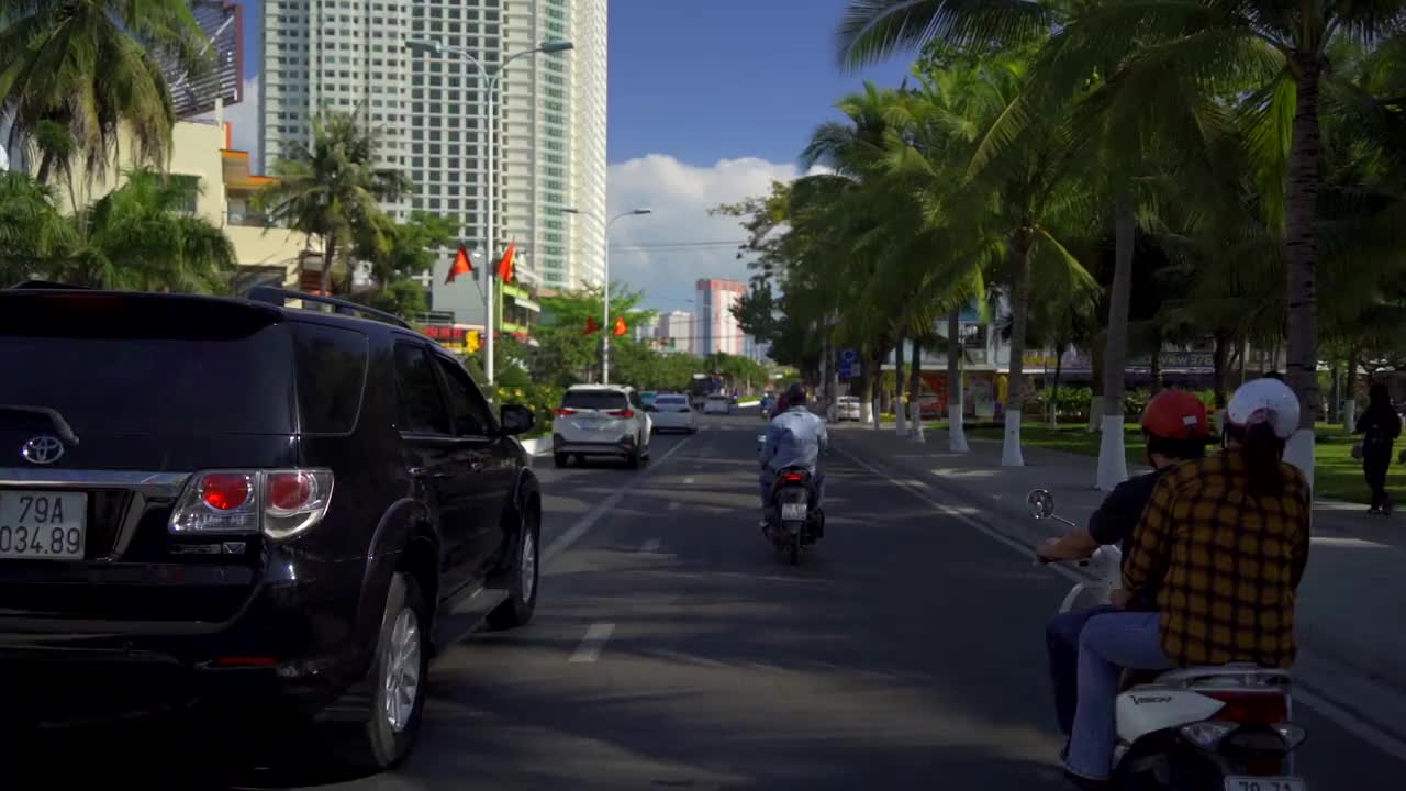 城市道路。视频素材