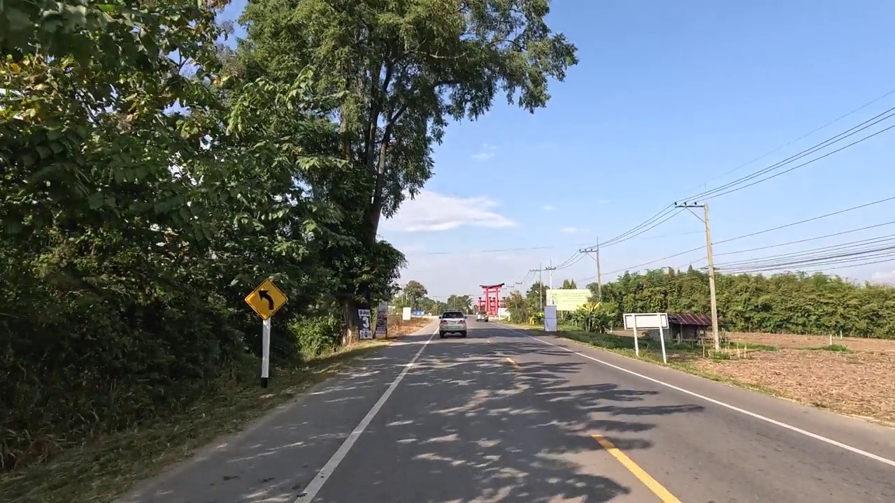 乡村公路之旅视频素材