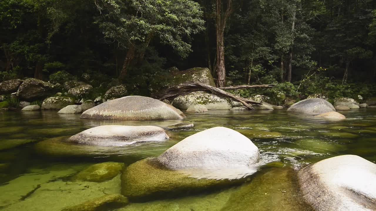 莫斯曼河莫斯曼峡谷昆士兰州视频下载