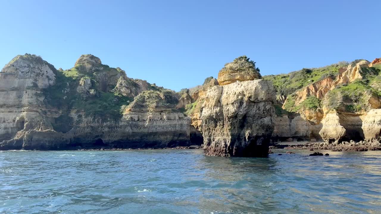 拉各斯海岸线离水视频素材