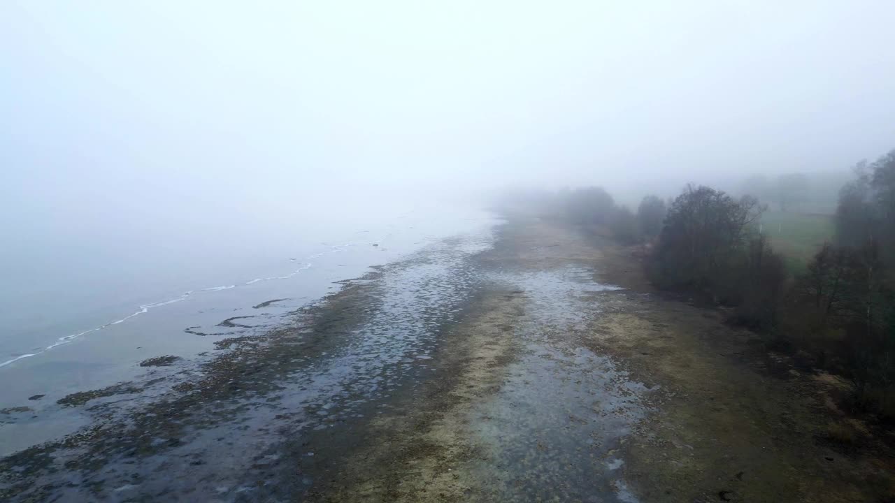 海滩景观航拍影像视频下载