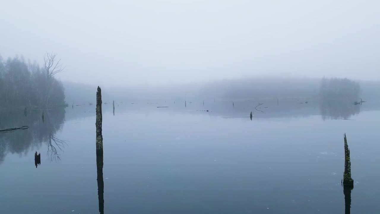 湖泊景观视频视频素材