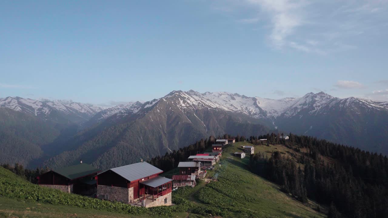 波库特高原，从山顶俯瞰美景，视频下载