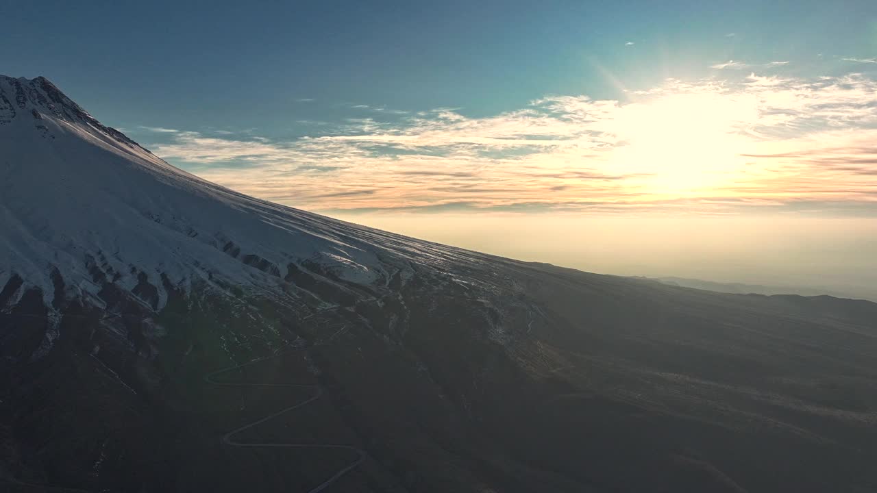 哈桑山-时间流逝视频素材