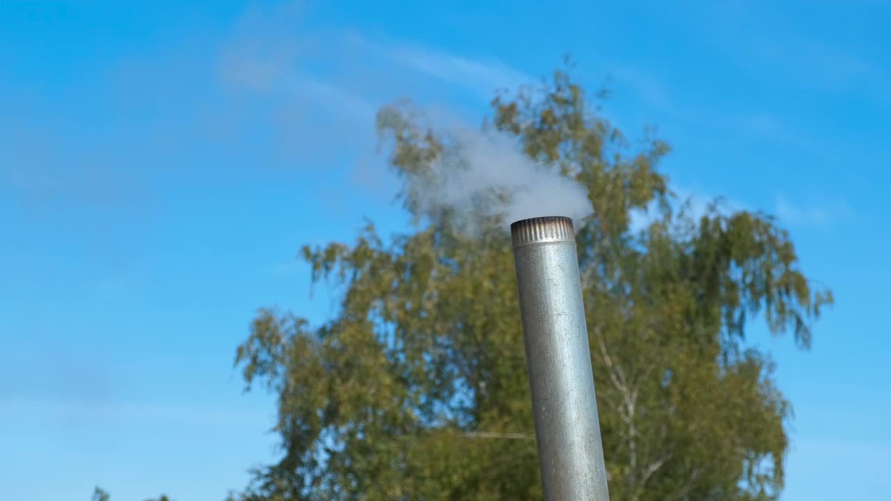 烟斗间带烟绿自然视频下载