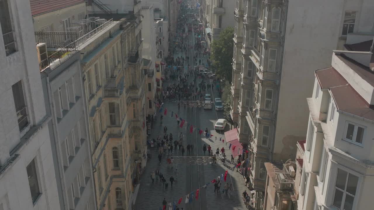 Istiklal街视频素材