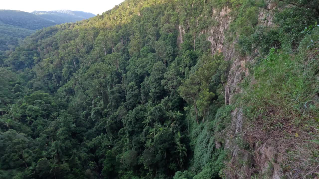 风景秀丽的山谷随着时间的推移视频素材