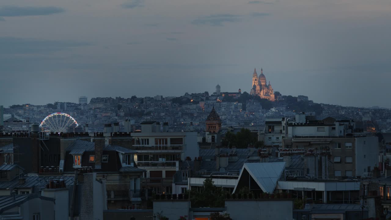 巴黎夜景视频下载