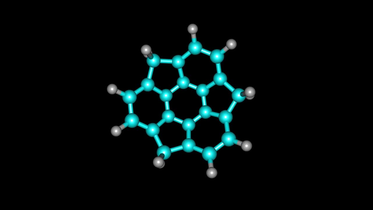 苏曼烯分子旋转视频全高清视频素材