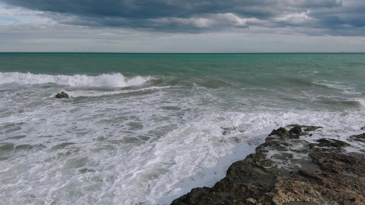 西班牙地中海沿岸视频素材