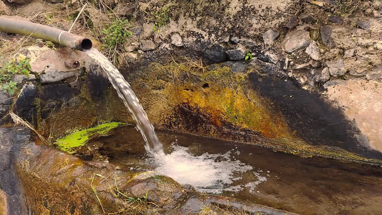 溪水视频素材