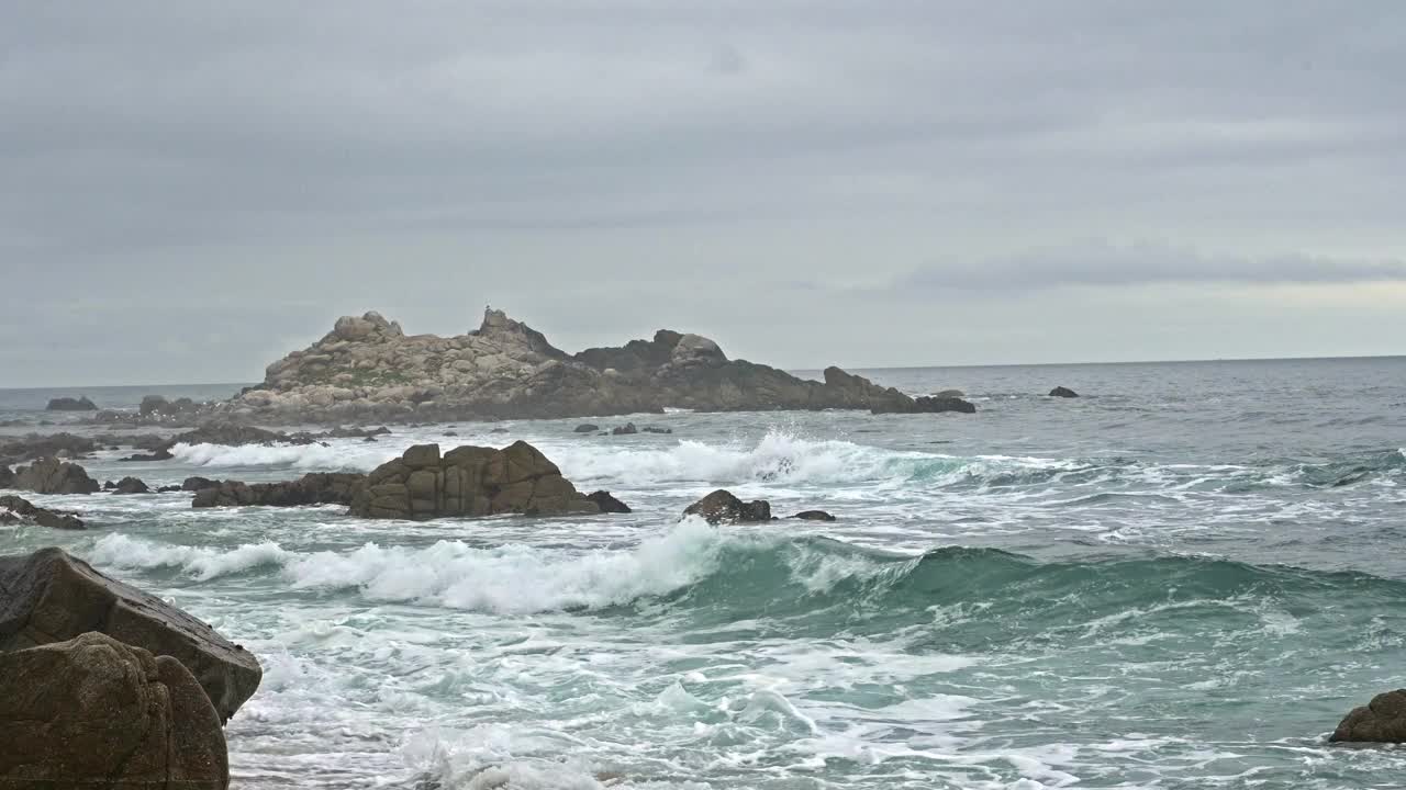 太平洋格罗夫海滩视频素材