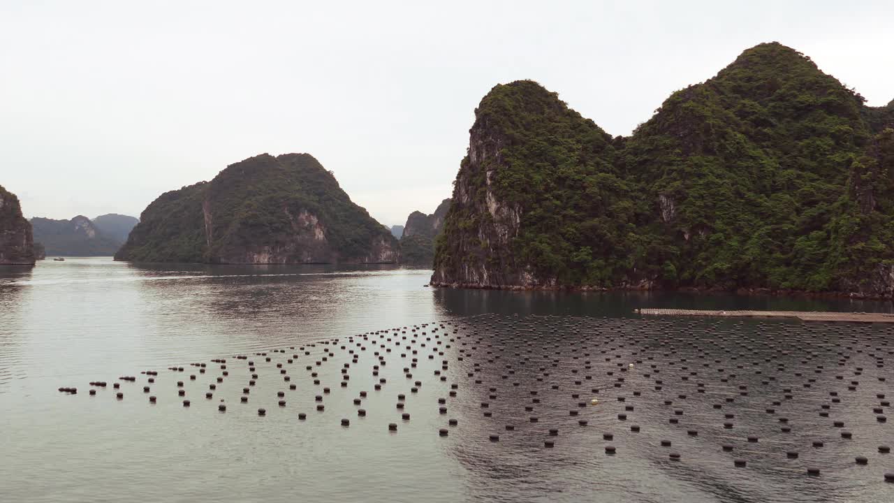 下龙湾，越南视频素材