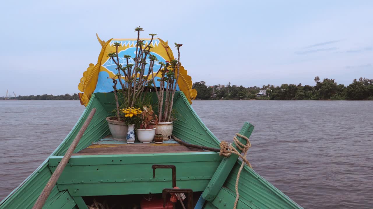 香水河，越南视频素材