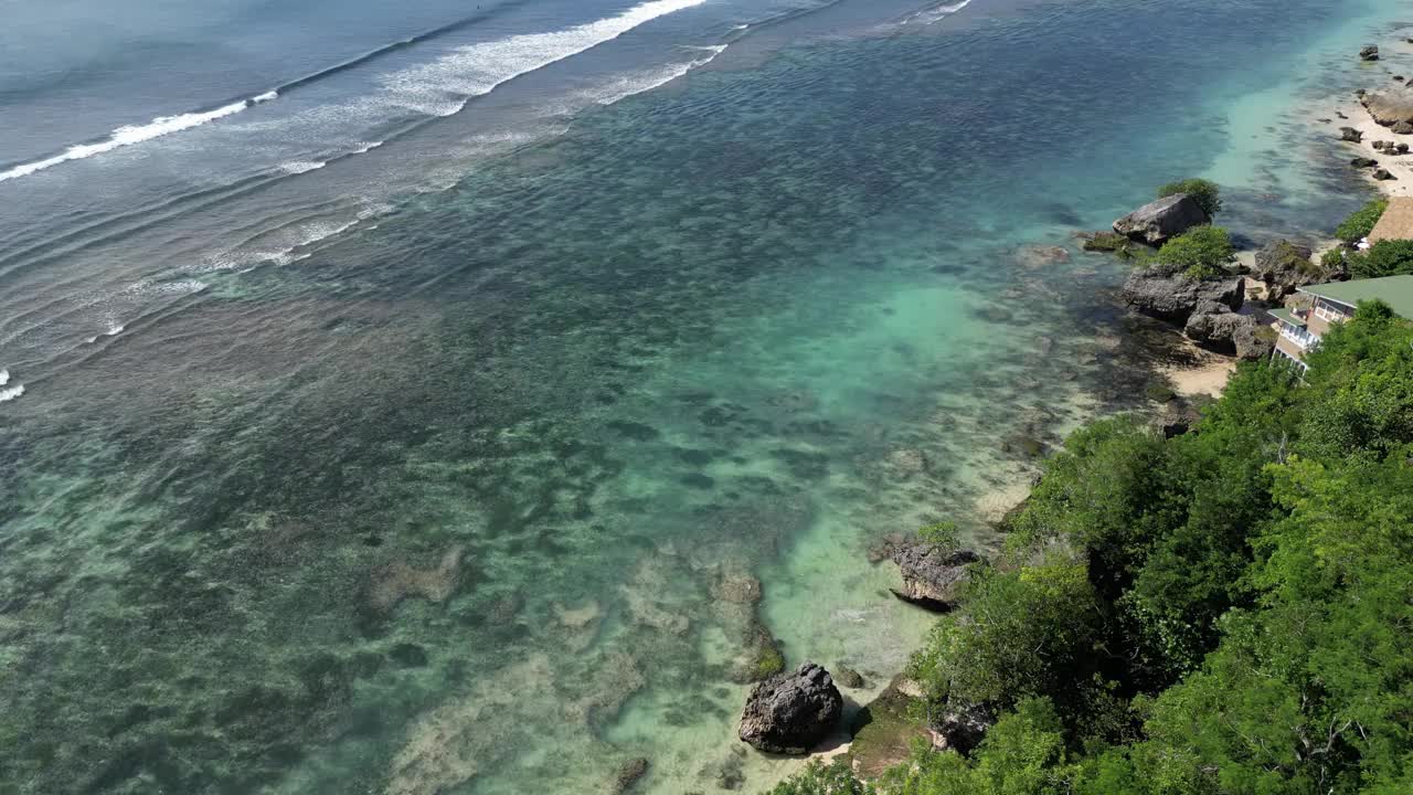 空中飞行的冲浪休息视频下载