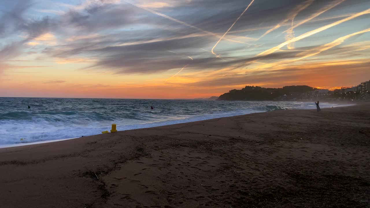 海滩Lloret de Mar视频下载