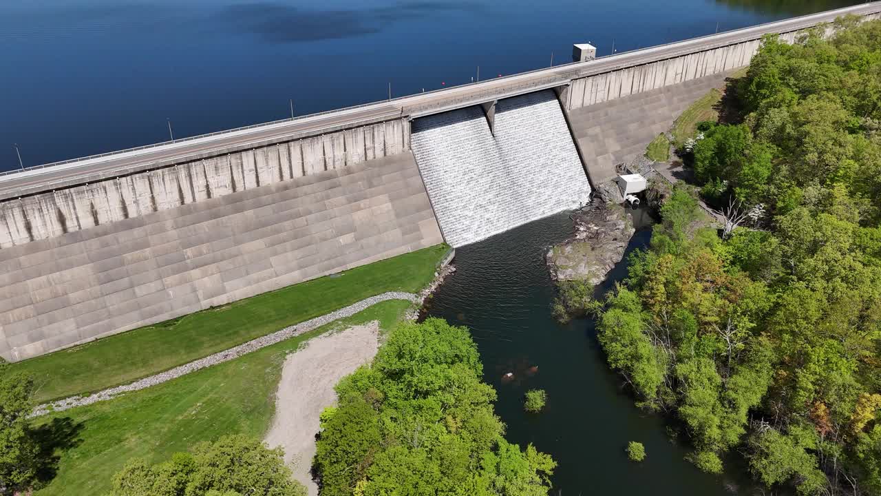 水库溢洪道视频下载