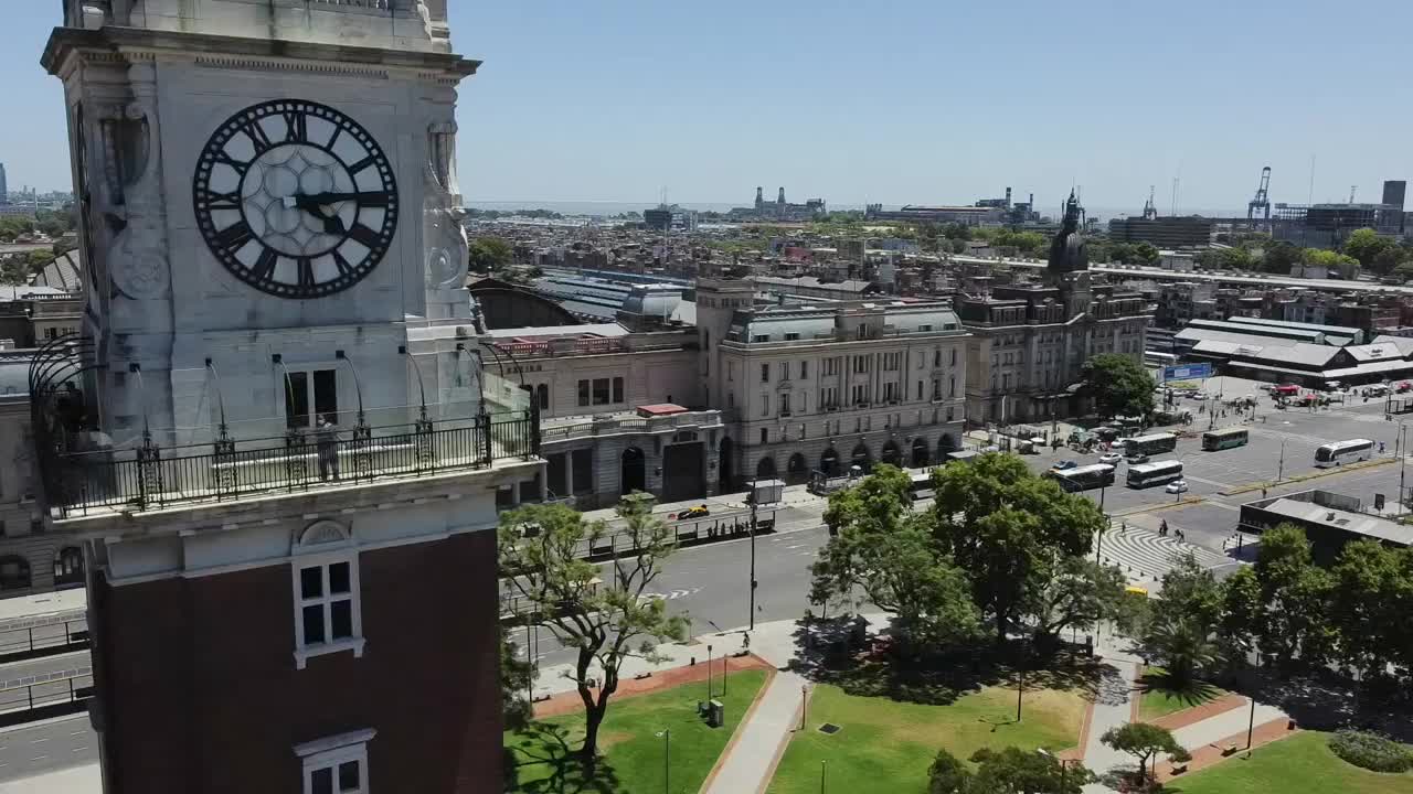 Torre de los Ingleses和Retiro Mitre火车站视频下载