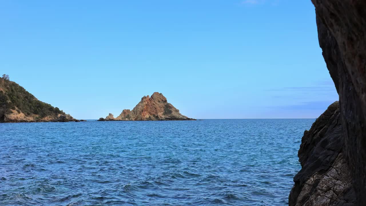 蒙特阿根廷海景，意大利托斯卡纳视频素材