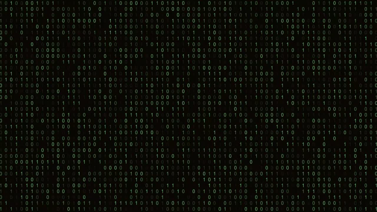 数字矩阵网络空间和数字数据矩阵，元，元宇宙，遥测和加密。矩阵数据,视频素材