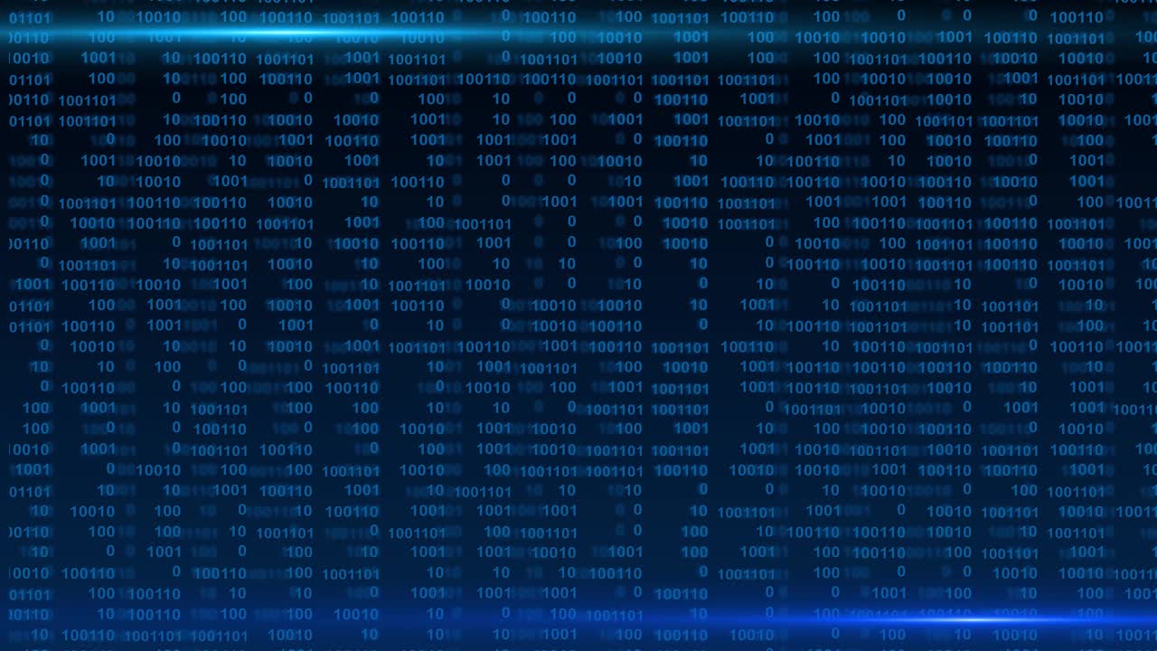 数字矩阵网络空间和数字数据矩阵，元，元宇宙，遥测和加密。矩阵数据,视频素材