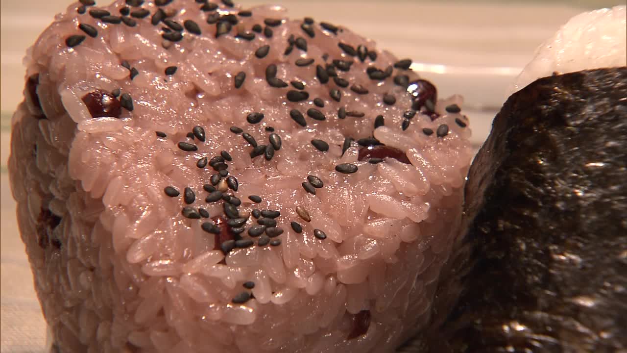 Onigiri And Inarizushi，东京，日本视频素材