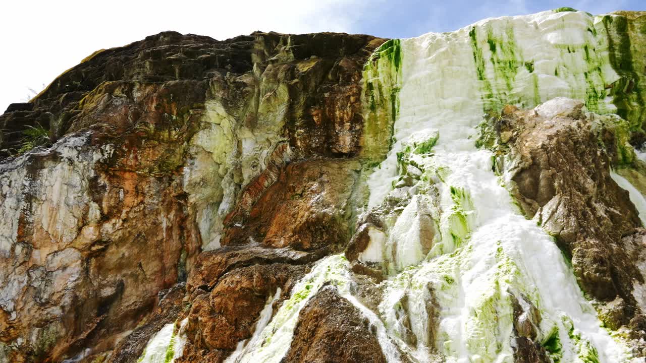 Sipoholon温泉是塔帕努里的温泉。视频素材