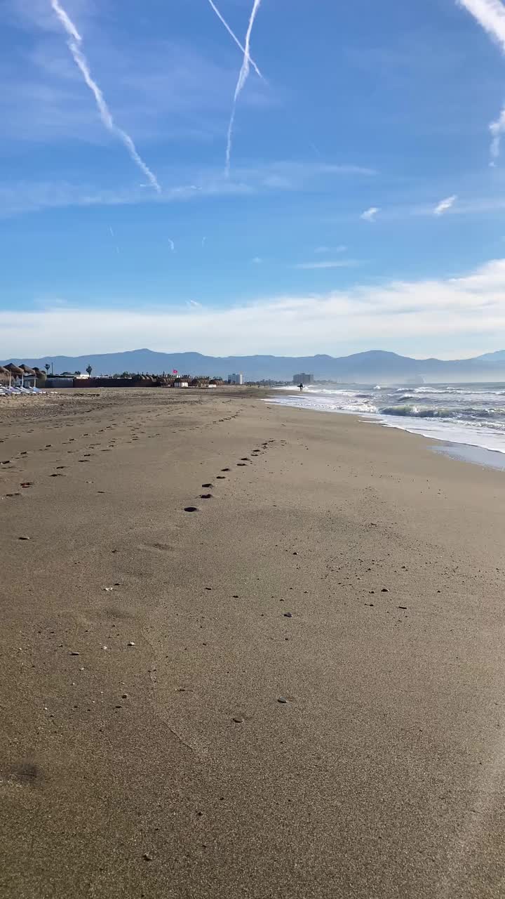 地中海的日出视频素材