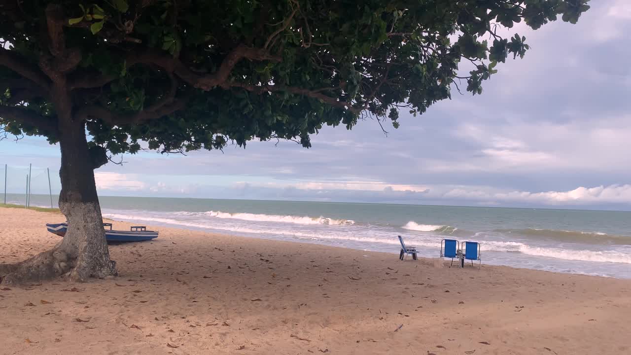 Boa Viagem海滩的夏季景色视频下载