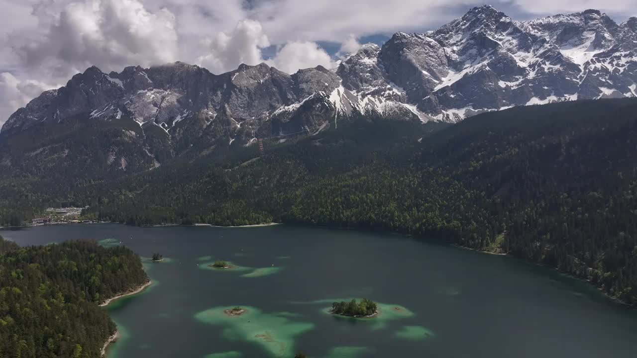 德国格莱瑙艾布西的无人机近景视频素材