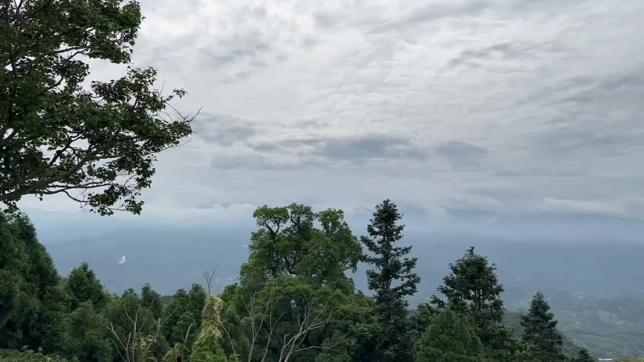 山景城。高以上角视频素材