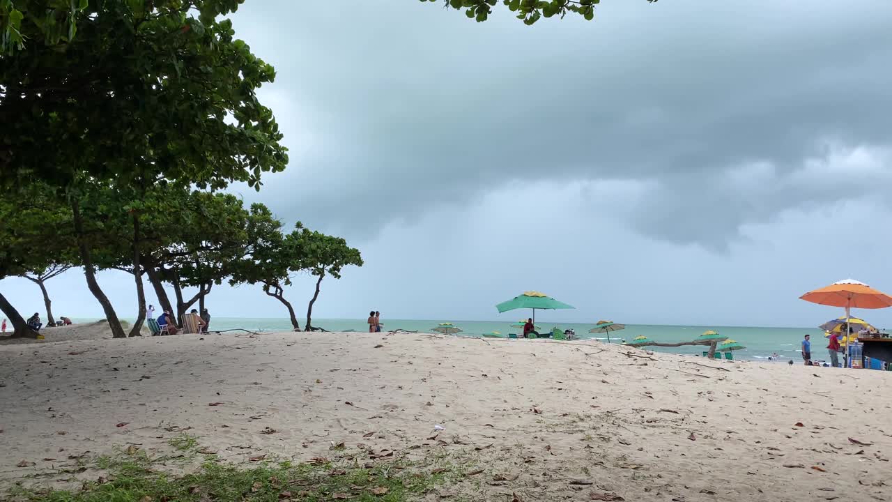 从Boa Viagem海滩眺望视频素材