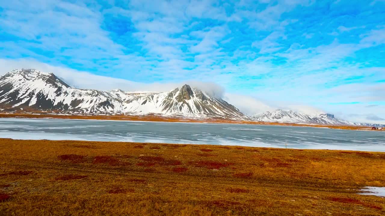 四月的冰岛风景视频下载