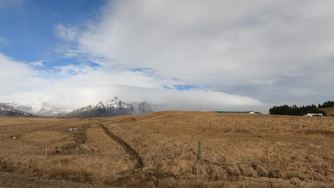 四月的冰岛风景视频下载