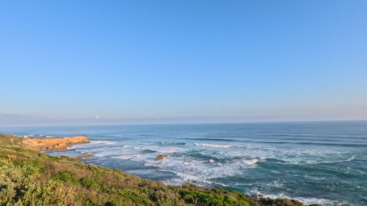 莫宁顿半岛的海岸景观视频素材