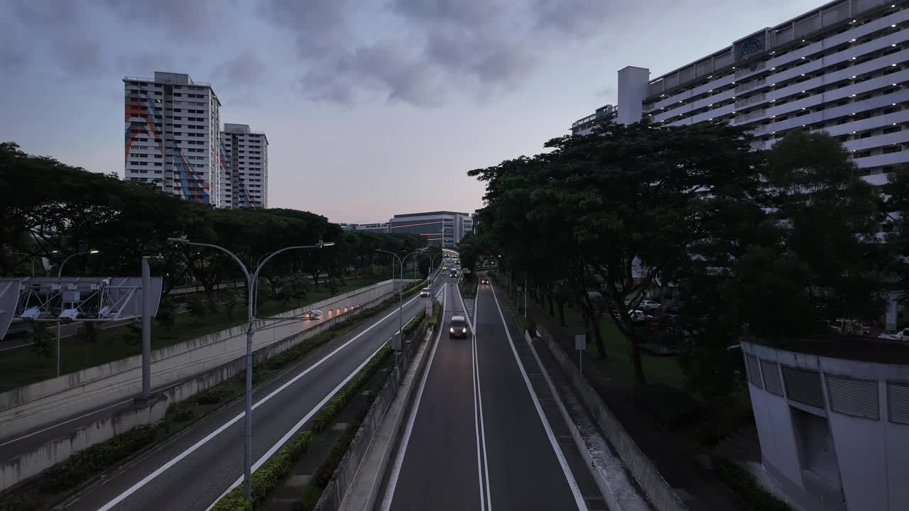 新加坡高速公路延时视频下载